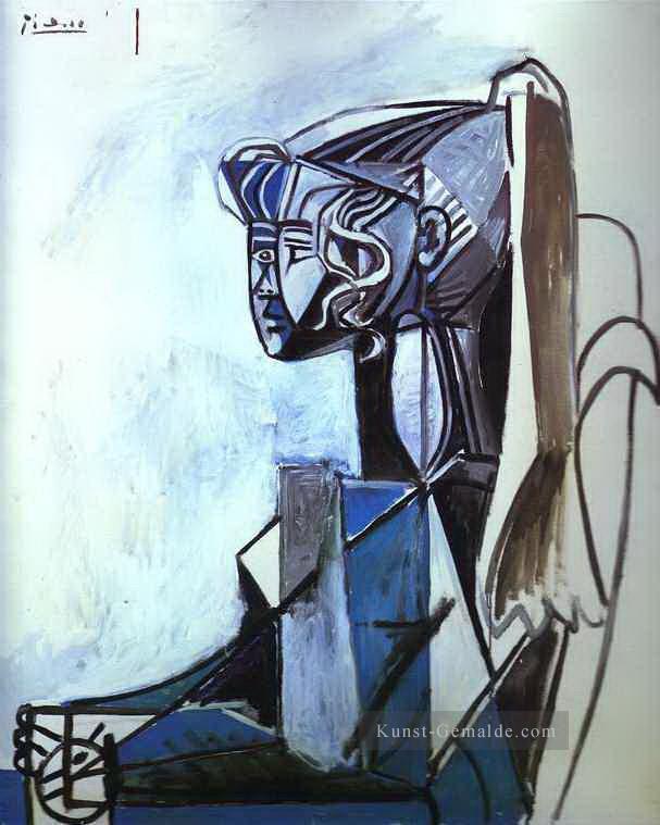 Porträt von Sylvette 1954 Kubismus Pablo Picasso Ölgemälde